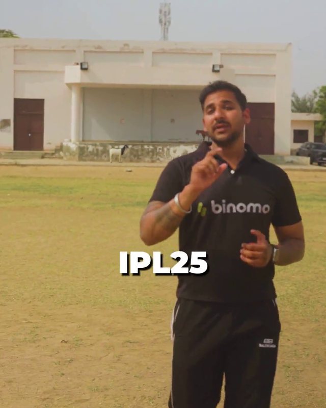 AI creator filming at a cricket ground